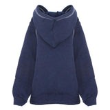 Riding Fox Long-Sleeved Fleeced Hooded Pajama - Ourkids - JOKY