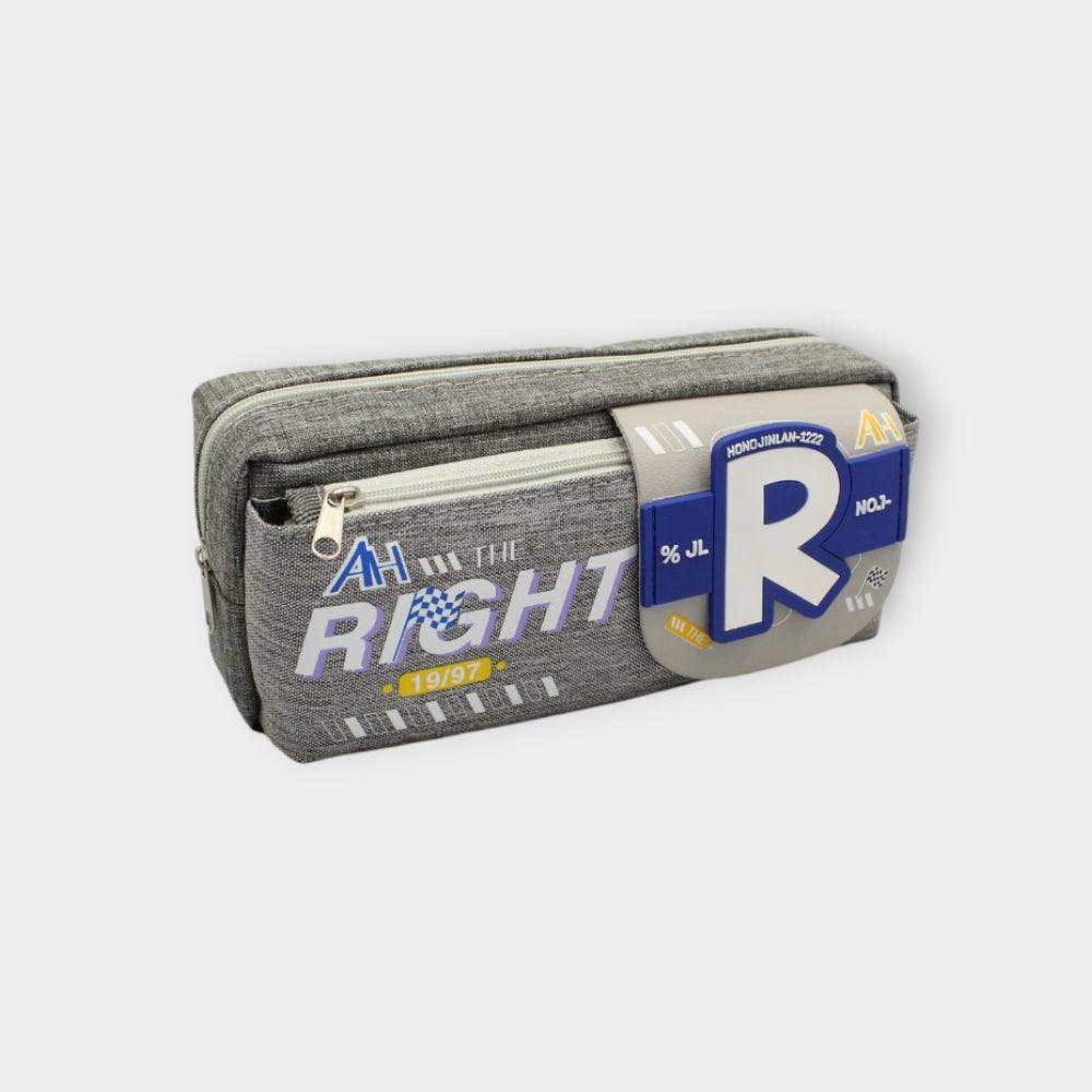 Right Grey Pencil Case - Ourkids - TWK