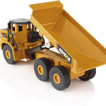 Rigid Articulated Dump Truck Six Wheels Heavy Duty Construction Site Vehicle Toys 1:50 Scale Diecast - Ourkids - HUI NA TOYS