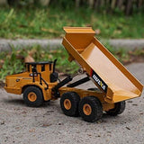 Rigid Articulated Dump Truck Six Wheels Heavy Duty Construction Site Vehicle Toys 1:50 Scale Diecast - Ourkids - HUI NA TOYS