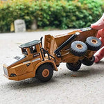 Rigid Articulated Dump Truck Six Wheels Heavy Duty Construction Site Vehicle Toys 1:50 Scale Diecast - Ourkids - HUI NA TOYS