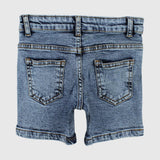 Ripped Blue Jean Shorts - Ourkids - Playmore