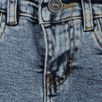 Ripped Blue Jean Shorts - Ourkids - Playmore