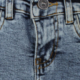 Ripped Blue Jean Shorts - Ourkids - Playmore