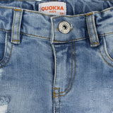 Ripped Jean Shorts - Ourkids - Quokka