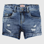 Ripped Jean Shorts - Ourkids - Quokka