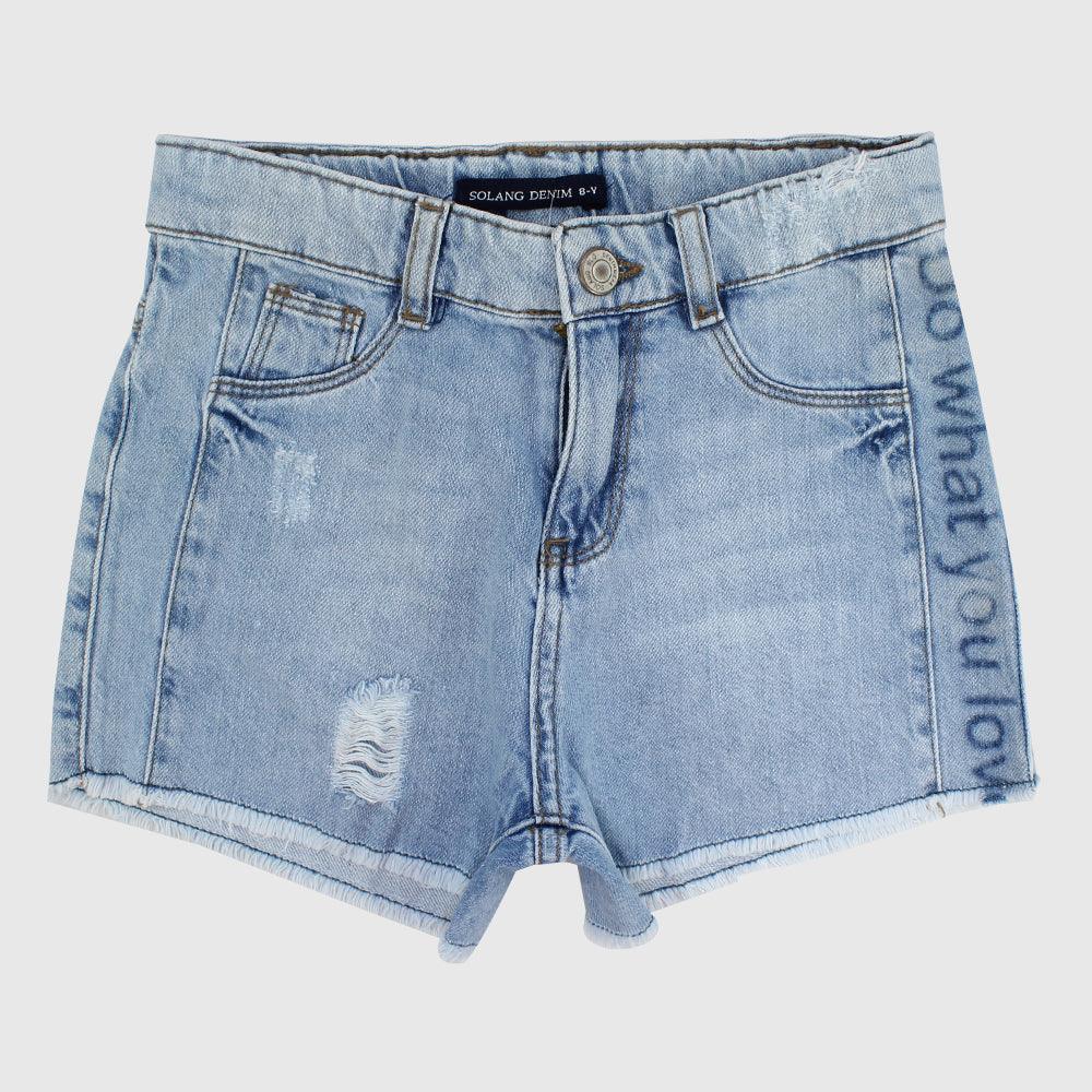 Ripped Jean Shorts - Ourkids - Solang