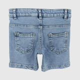 Ripped Light Blue Jean Shorts - Ourkids - Playmore