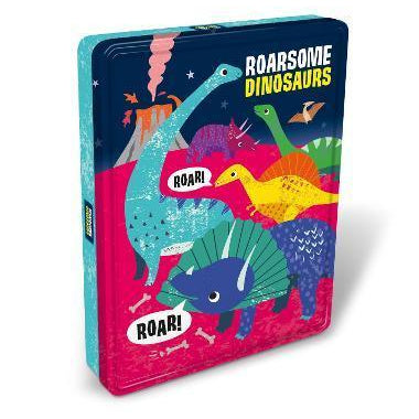 Roarsome Dinosaurs Tin of Books - Ourkids - OKO