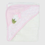 Rose/Butterfly Baby Hooded Towel - Ourkids - Bumber