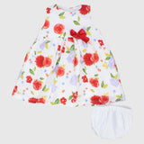 Roses Sleeveless Dress - Ourkids - Bumber