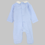 Royal Bear Long-Sleeved Baby Footie - Ourkids - Bumber