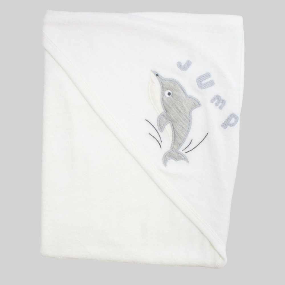 Royal Elephant Baby Hooded Towel - Ourkids - Al Sayad