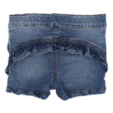 Ruffled Jean Shorts - Ourkids - Quokka