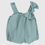 Ruffled Shoulders Sleeveless Blouse - Ourkids - Solang