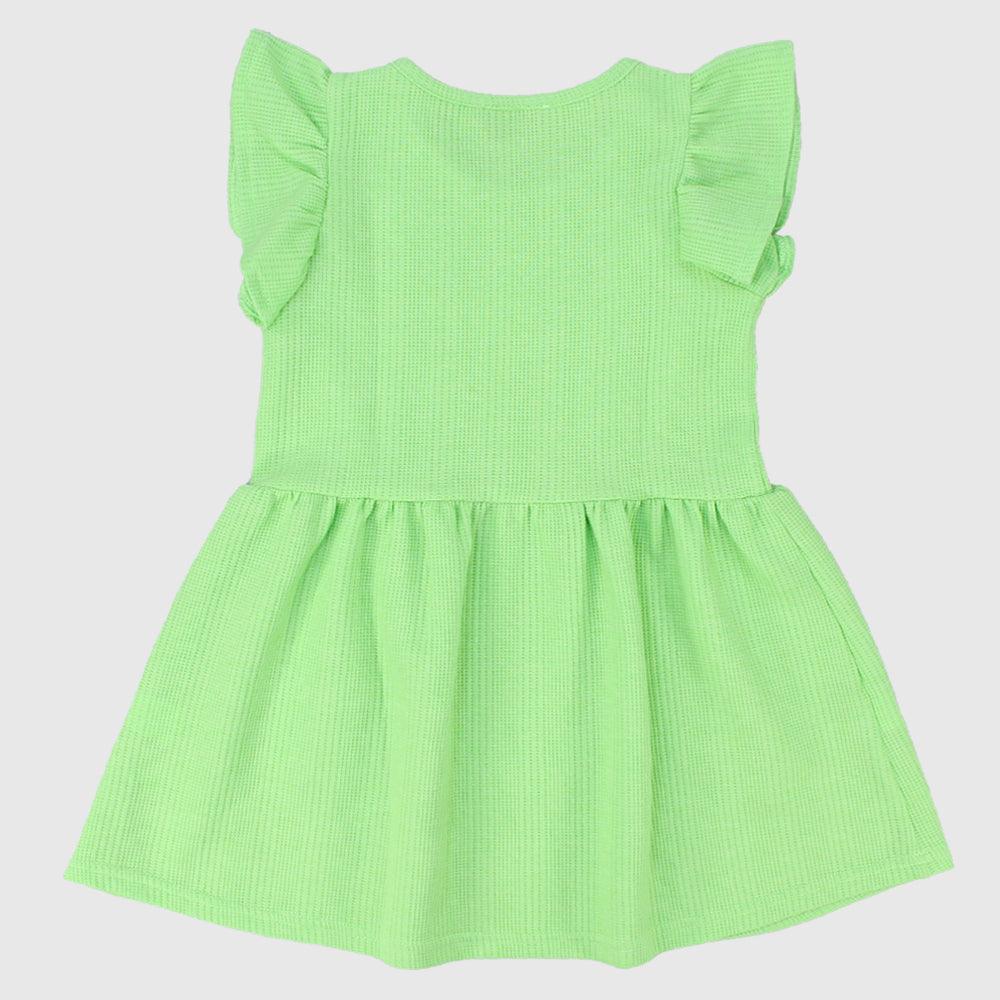 Ruffled Shoulders Sleeveless Dress - Ourkids - Pompelo