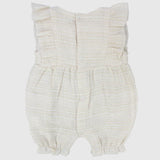 Ruffled Shoulders Sleeveless Romper - Ourkids - Berceau