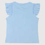 Ruffled Shoulders Sleeveless T-Shirt - Ourkids - Quokka