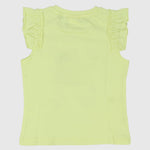 Ruffled Shoulders Sleeveless T-Shirt - Ourkids - Quokka