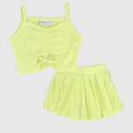 Ruffled Skirt 2-Piece Outfit Set - Ourkids - Solang