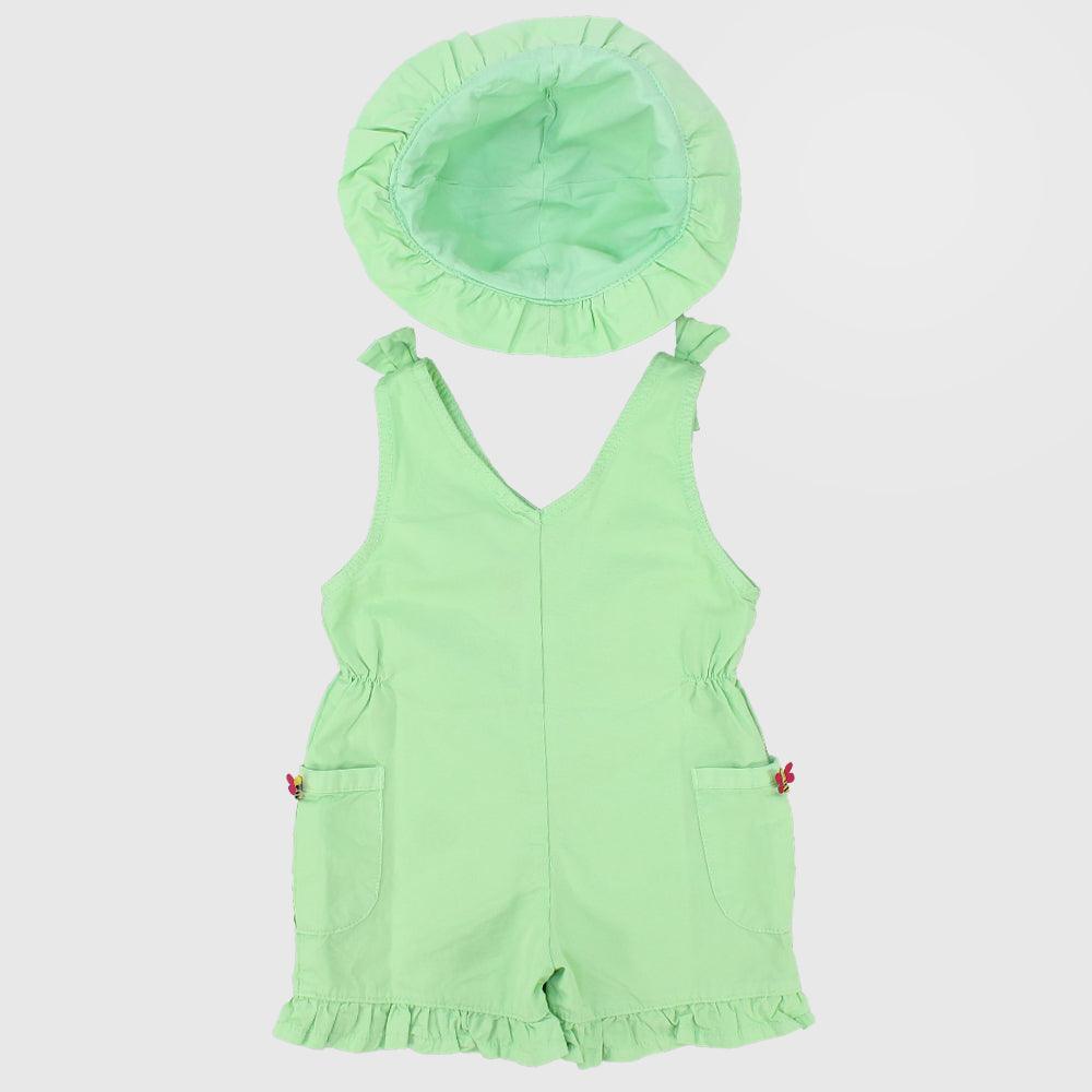 Ruffled Thighs Sleeveless Jumpsuit - Ourkids - Quokka