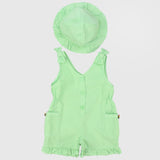 Ruffled Thighs Sleeveless Jumpsuit - Ourkids - Quokka