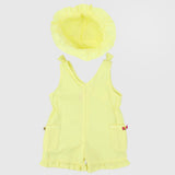 Ruffled Thighs Sleeveless Jumpsuit - Ourkids - Quokka