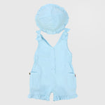 Ruffled Thighs Sleeveless Jumpsuit - Ourkids - Quokka