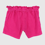 Ruffled Waist Gabardine Shorts - Ourkids - Quokka