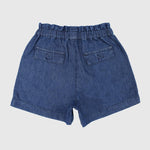 Ruffled Waist Jean Shorts - Ourkids - Pompelo