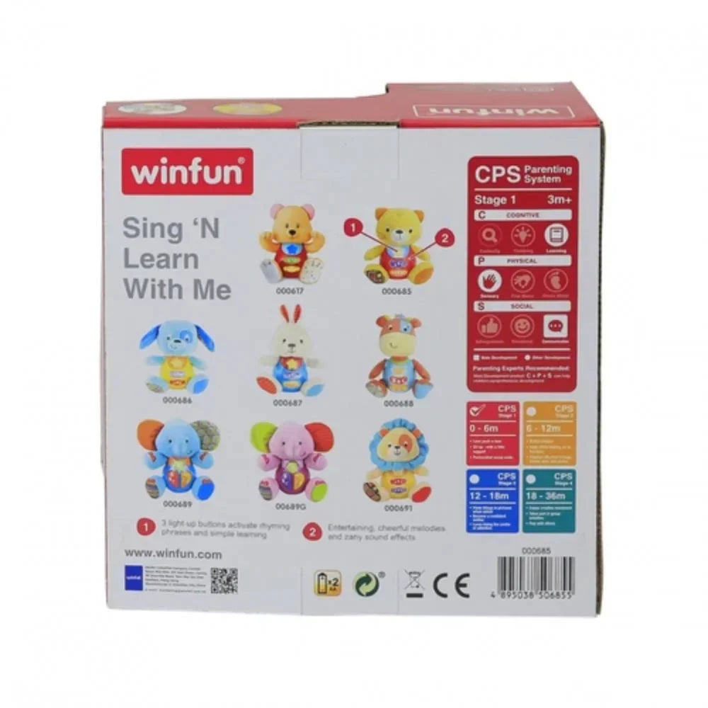 WinFun Sing N' Learn with Me - Elephant