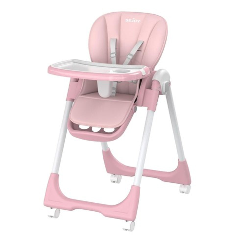 Baby Eating High Chair – Pink