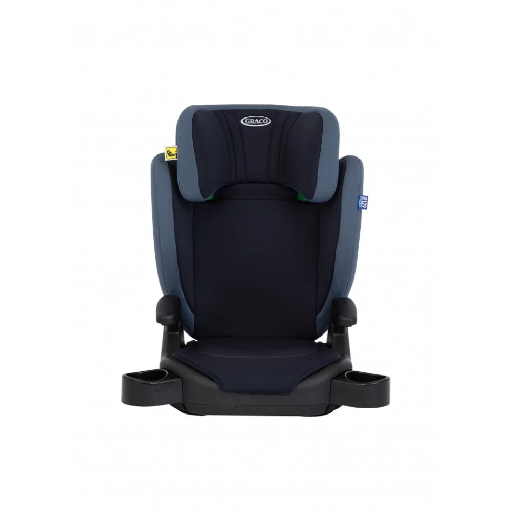 Graco Junior Maxi i-Size - Lightweight Car Seat with High Backrest (Navy)
