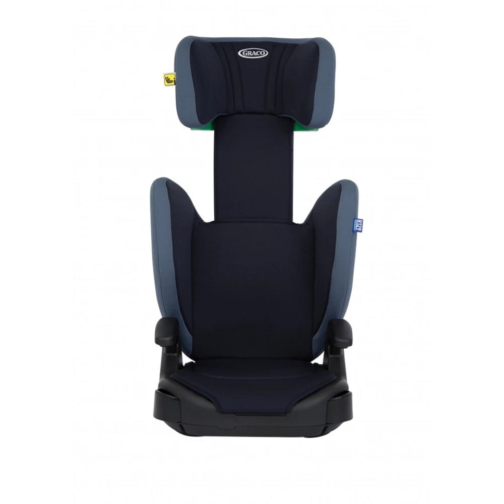 Graco Junior Maxi i-Size - Lightweight Car Seat with High Backrest (Navy)