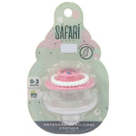 Safari Baby Cherry Silicone Soothers 0-3 Months - Ourkids - Safari Baby