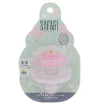 Safari Baby Cherry Silicone Soothers 0-3 Months - Ourkids - Safari Baby