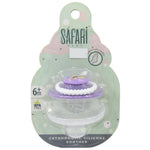 Safari Baby Cherry Silicone Soothers 0-6 Months - Ourkids - Safari Baby