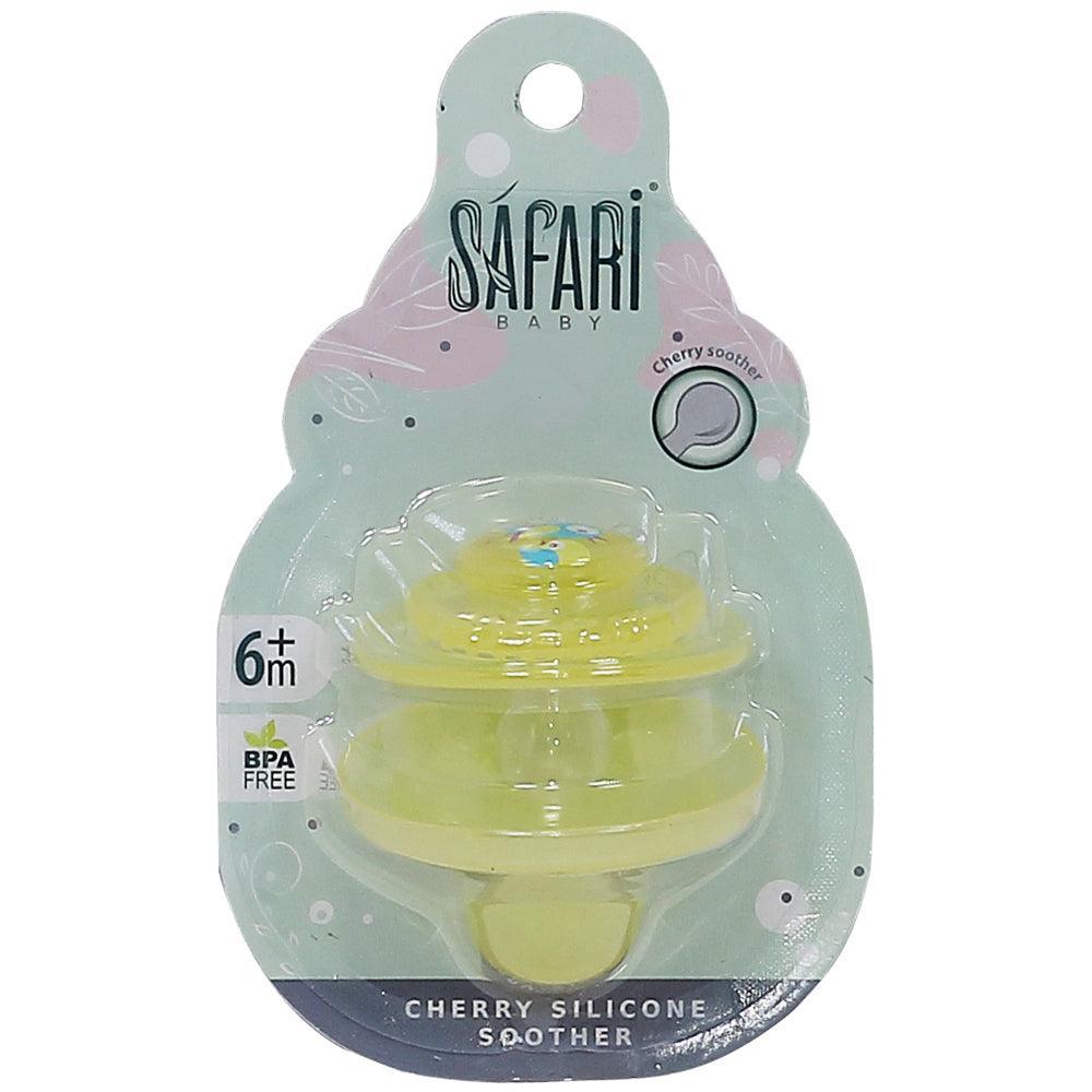 Safari Baby Cherry Silicone Soothers 6M+ - Ourkids - Safari Baby