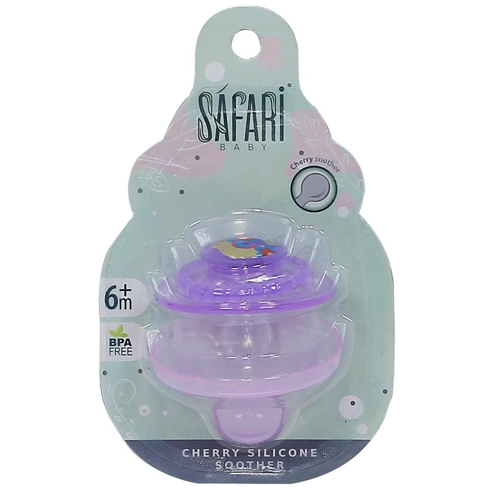 Safari Baby Cherry Silicone Soothers 6M+ - Ourkids - Safari Baby
