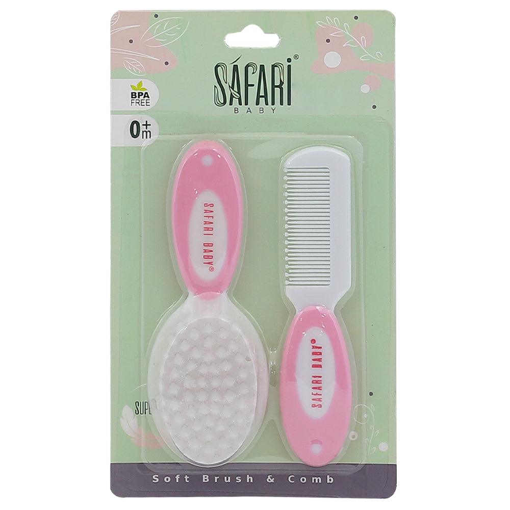 Safari Baby Soft Brush & Comb - Ourkids - Safari Baby