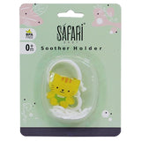 Safari Baby Soothers Holder, 0M+ - Ourkids - Safari Baby