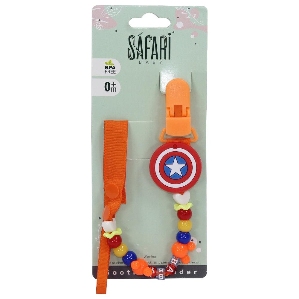 Safari Baby Soothers Holder +0M - Ourkids - Safari Baby