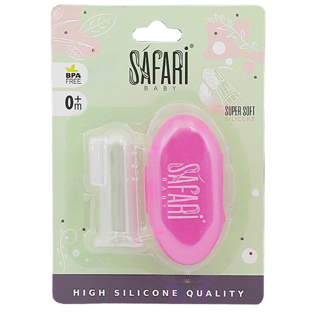 Safari Baby Super Soft Silicone Toothbrush - Ourkids - Safari Baby