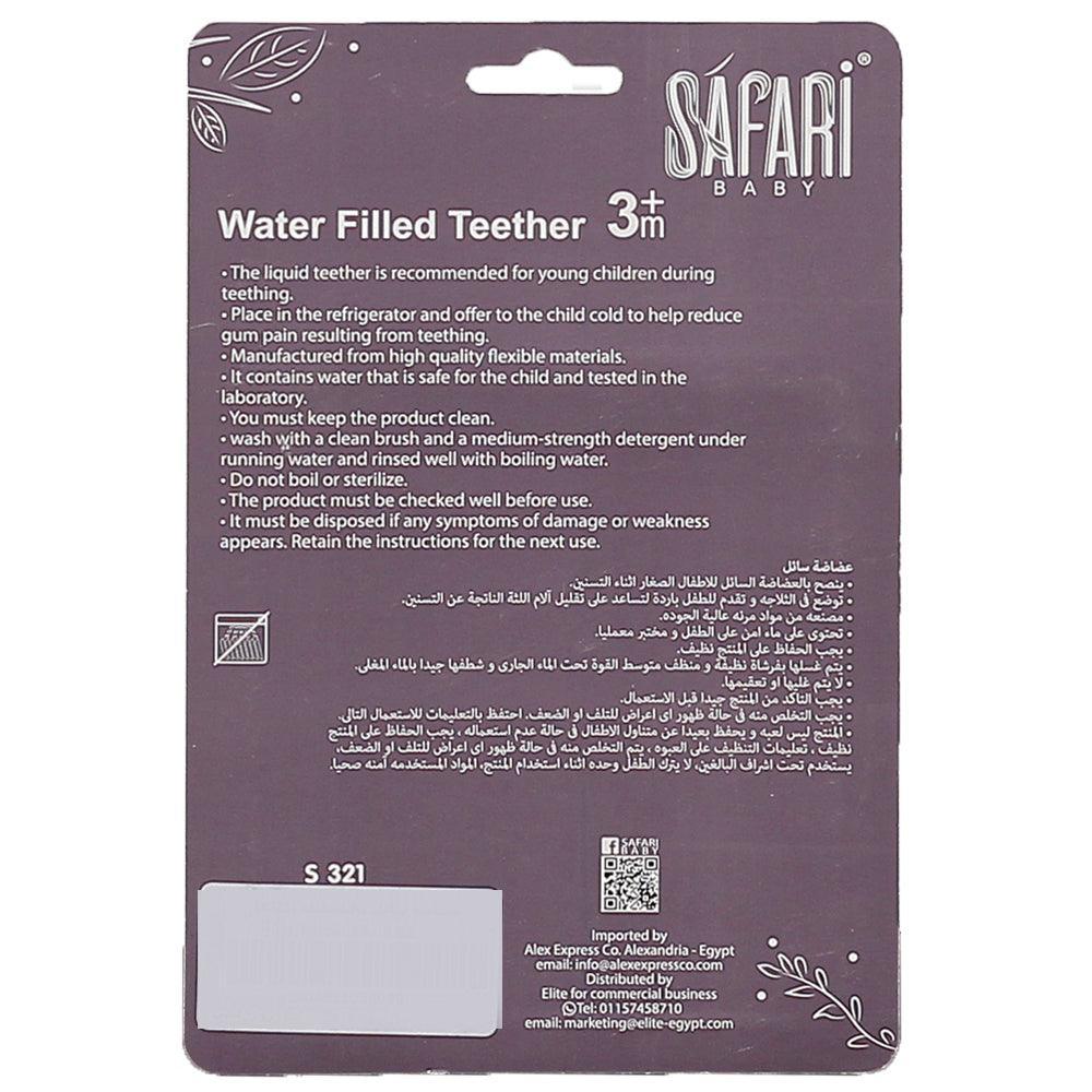 Safari Baby Water Filled Teether, 3M+ - Ourkids - Safari Baby