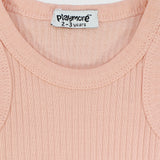 Salmon Ribbed Tank Top - Ourkids - Playmore