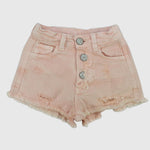 Salmon Ripped Shorts - Ourkids - Solang