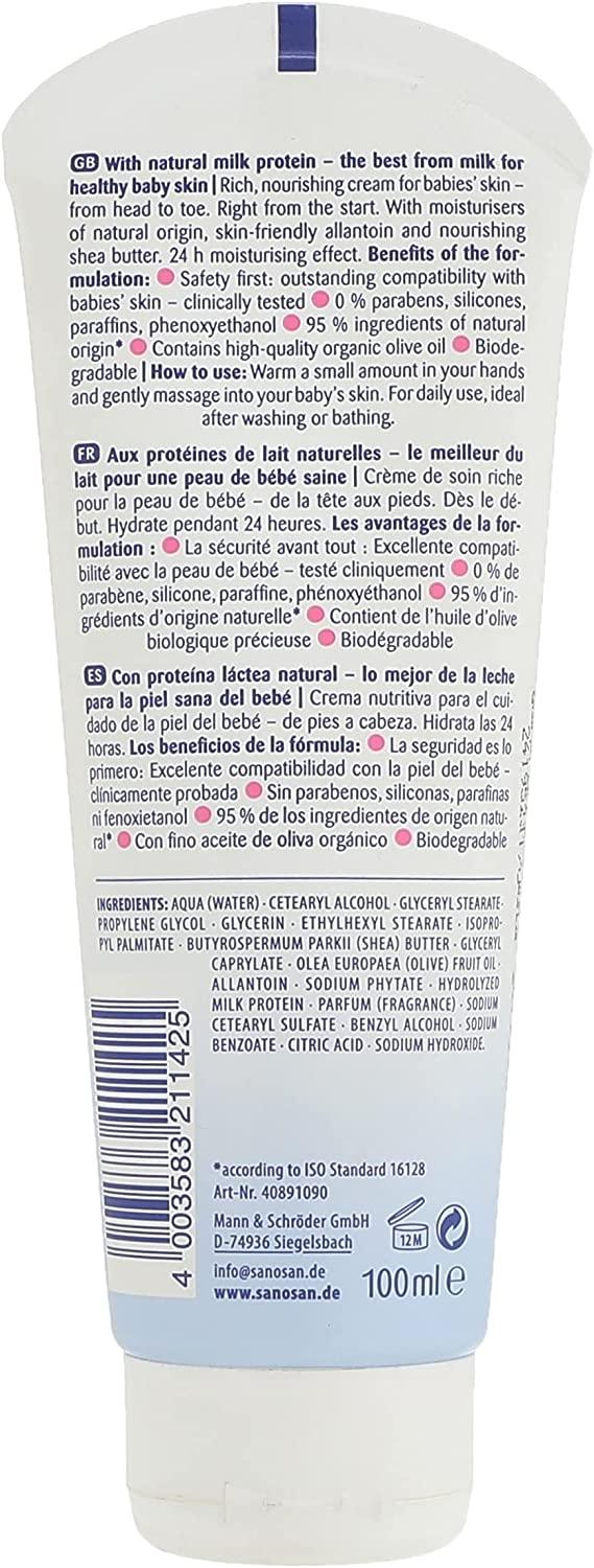 Sanosan Cream Care 100 ml - Ourkids - Sanosan