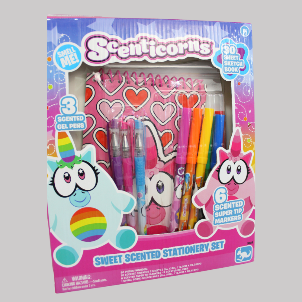Scenticorns Sweet Scented Stationery Set - Ourkids - Kangaru