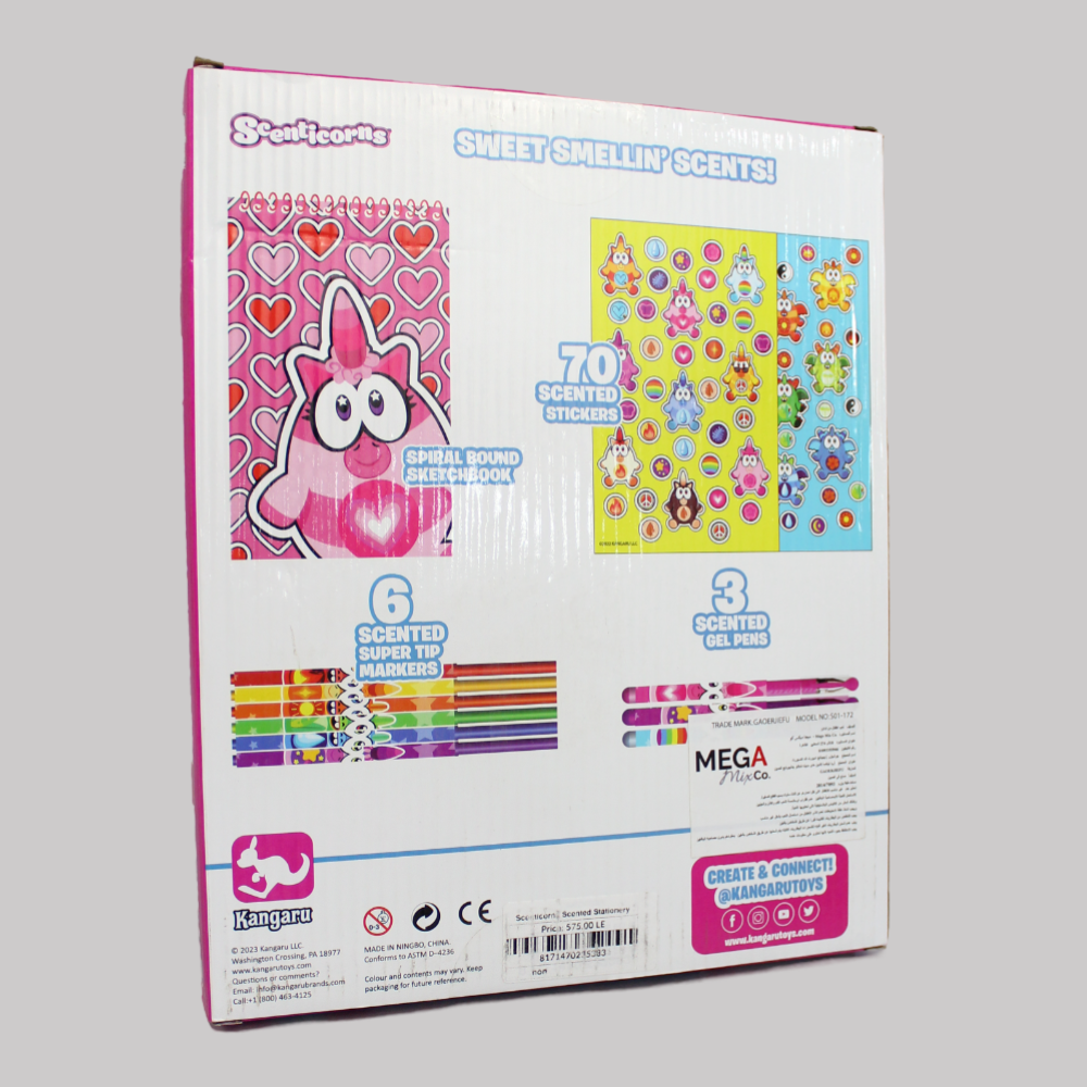 Scenticorns Sweet Scented Stationery Set - Ourkids - Kangaru