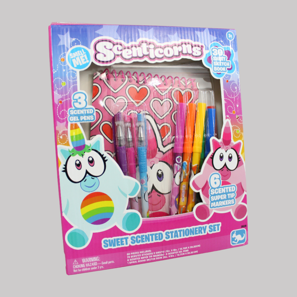 Scenticorns Sweet Scented Stationery Set - Ourkids - Kangaru